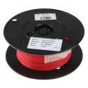 TE Connectivity ACW Series Red Automotive Wire 19/0.19 mm, 100 m Length, Polyvinyl Fluoride Jacket, Copper ACW0219-0.50-2