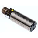 Baumer Diffuse Photoelectric Sensor, Barrel Style, Detection Range 60 mm to 430 mm, PNP Output, IP65 Rated FZAM 18P1150/S14