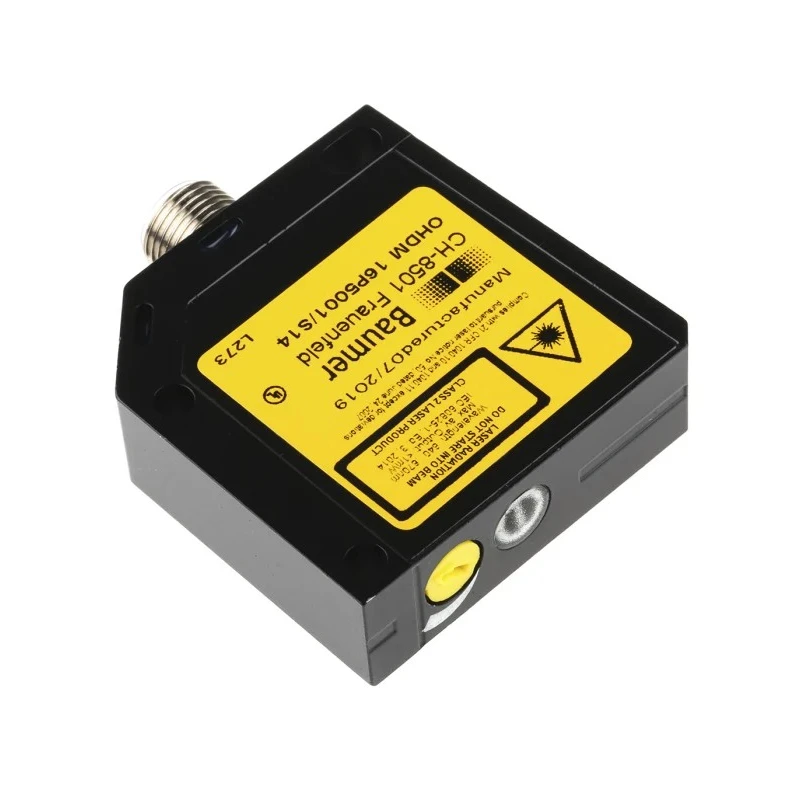 Baumer Diffuse Photoelectric Sensor, Block Sensor, Detection Range 25 mm to 300 mm, PNP Output, IP67 Rated OHDM 16P5001/S14