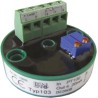 LKMelectronic Temperature Transmitter PT100 Input 24V, Operating -40°C to 85°C, Diameter 44mm, Depth 26.5mm LKM 103/3