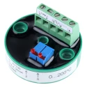 LKMelectronic Temperature Transmitter PT100 Input 90V, Operating Temperature -40°C to 85°C LKM 103/4
