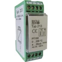 LKMelectronic Temperature Transmitter PT100 Input 4 to 20 mA Output 36V, -40°C to 85°C LKM 213/1