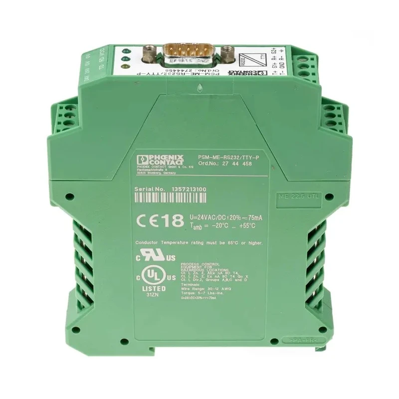 Phoenix Contact Signal Conditioner DIN Rail Mount 0°C to 55°C Operating Temperature ACT20X