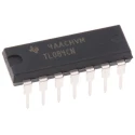 Texas Instruments Operational Amplifier 3 MHz Gain Bandwidth, 14-Pin PDIP TL084CN