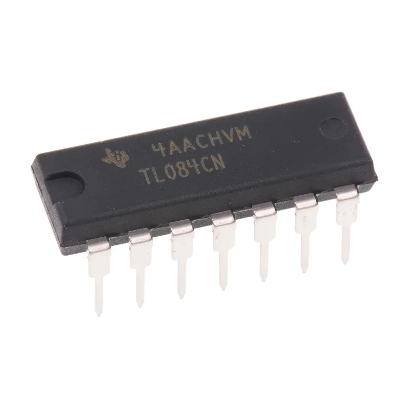 Texas Instruments Operational Amplifier 3 MHz Gain Bandwidth, 14-Pin PDIP TL084CN