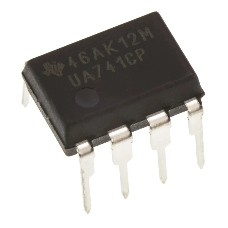 Texas Instruments Operational Amplifier, Through Hole PDIP Package, 1 Channel, 8-Pin, 1 MHz Gain Bandwidth, 5-15V UA741CP