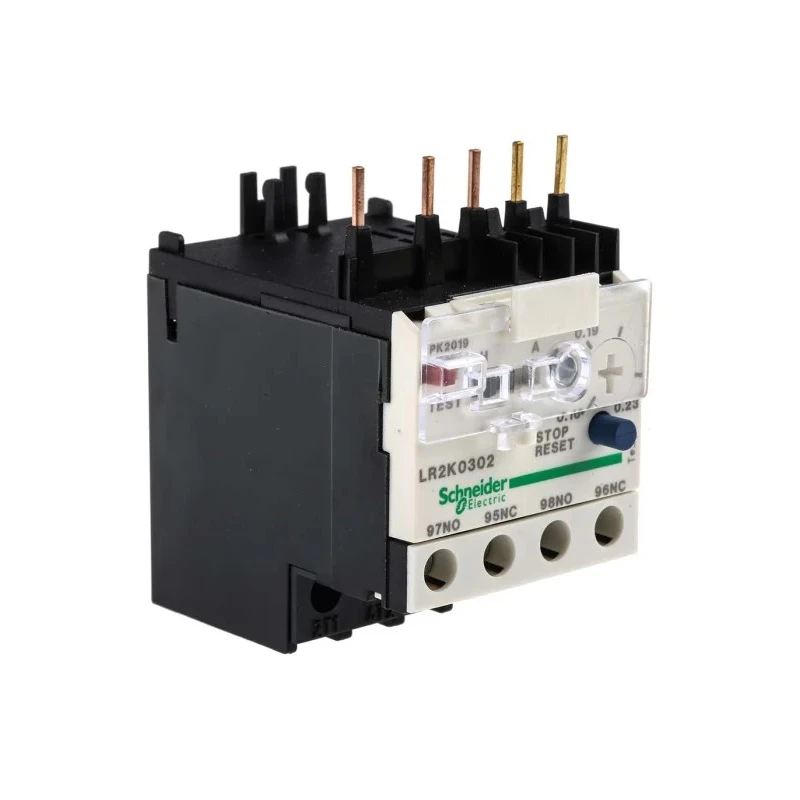 Schneider Electric LR2K Thermal Overload Relay 1 NO/1 NC 0.16A 0.23 A F.L.C 230mA Contact Rating 100 W 250 V DC LR2K0302