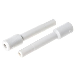 SMC Pneumatic Metric Polypropylene, Polybutylene Terephthalate, Brass Plug Fitting 4 mm Connection Size 1 MPa KQ2P-04
