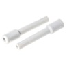 SMC Pneumatic Metric Polypropylene, Polybutylene Terephthalate, Brass Plug Fitting 4 mm Connection Size 1 MPa KQ2P-04