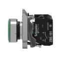 Schneider Electric Harmony XB4 Series Illuminated Push Button Switch, Spring Return, Panel Mount, 22 mm Cutout XB4BW33B5