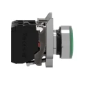 Schneider Electric Harmony XB4 Series Illuminated Push Button Switch, Spring Return, Panel Mount, 22 mm Cutout XB4BW33B5