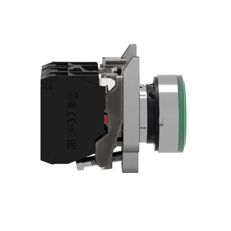 Schneider Electric Harmony XB4 Series Illuminated Push Button Switch, Spring Return, Panel Mount, 22 mm Cutout XB4BW33B5