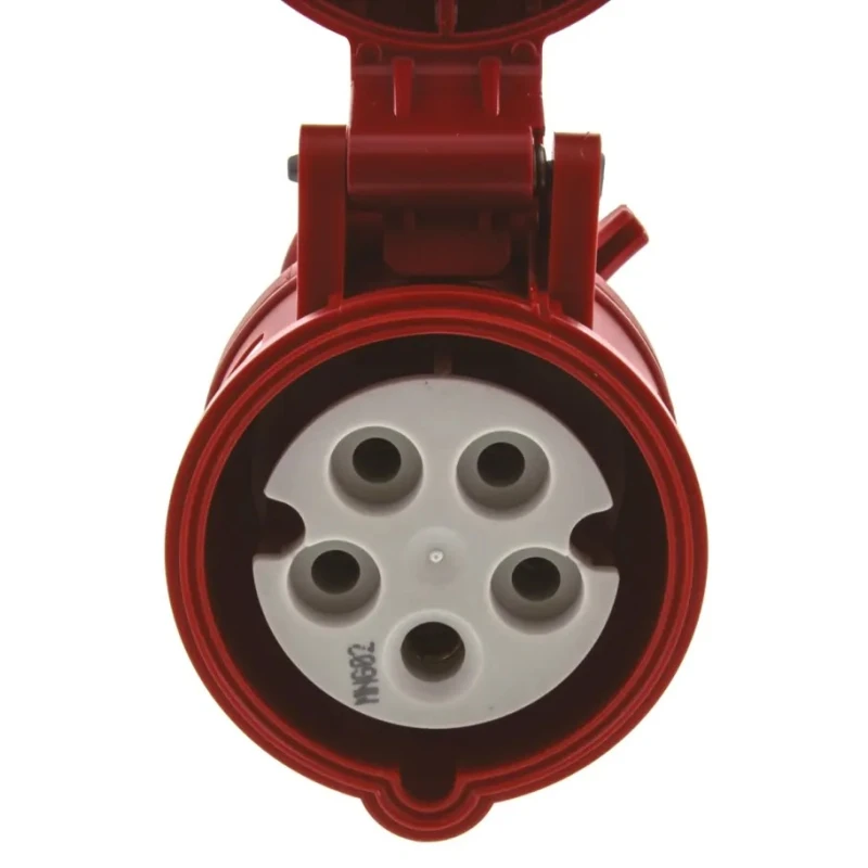 MENNEKES Industrial Power Connector 16A 400V Cable Mount IP44 Red 3P+N+PE ProTOP & StarTOP IP44