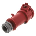 MENNEKES Industrial Power Connector 16A 400V Cable Mount IP44 Red 3P+N+PE ProTOP & StarTOP IP44