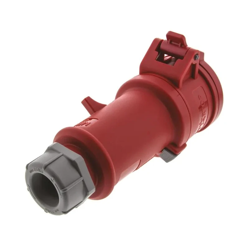 MENNEKES Industrial Power Connector 16A 400V Cable Mount IP44 Red 3P+N+PE ProTOP & StarTOP IP44