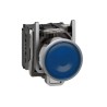 Schneider Electric Harmony XB4 Series Illuminated Push Button Switch, Spring Return, Panel Mount, 22 mm Cutout XB4BW36B5