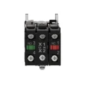 Schneider Electric Harmony XB4 Series Illuminated Push Button Switch, Spring Return, Panel Mount, 22 mm Cutout XB4BW36B5