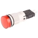 Schneider Electric Panel Mount Red LED Pilot Light Harmony XB6 16 mm Cutout 24V ac/dc IP65 Round XB6AV4BB