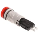 Schneider Electric Panel Mount Red LED Pilot Light Harmony XB6 16 mm Cutout 24V ac/dc IP65 Round XB6AV4BB