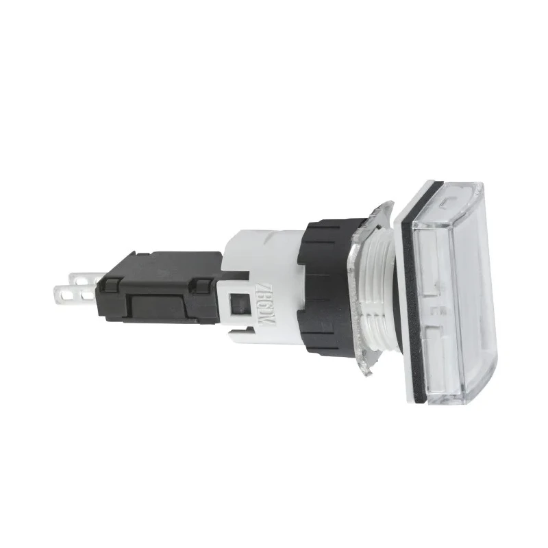Schneider Electric Panel Mount White LED Pilot Light Harmony XB6, 16 mm Cutout, 24V ac/dc, IP65, Round XB6DV1BB