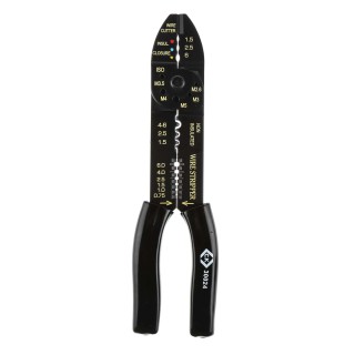 CK CK Series Round Insulated Wire Stripper with Stripping Range 0.75-6 mm, 250mm Overall Length 430024