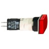 Schneider Electric Panel Mount Red LED Pilot Light 24V ac/dc, 16 mm Cutout, IP65, Round XB6DV4BB