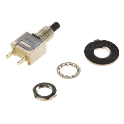 APEM ZP Series Miniature Momentary Panel Mount Push Button Switch 4.9 mm Cutout SPST 48 V dc 48 V ac ZP33S0101