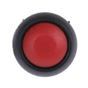 APEM IB Series Miniature Momentary Push Button Switch, Panel Mount, Red Actuator, 13.6 mm Cutout, SPST, IP67 IBR3SAD6