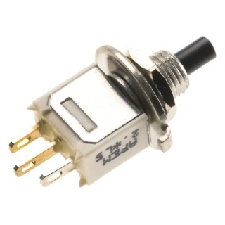 APEM ZP Series Miniature Momentary Push Button Switch, Panel Mount, 4.9 mm Cutout, SPST, ZP32S0101