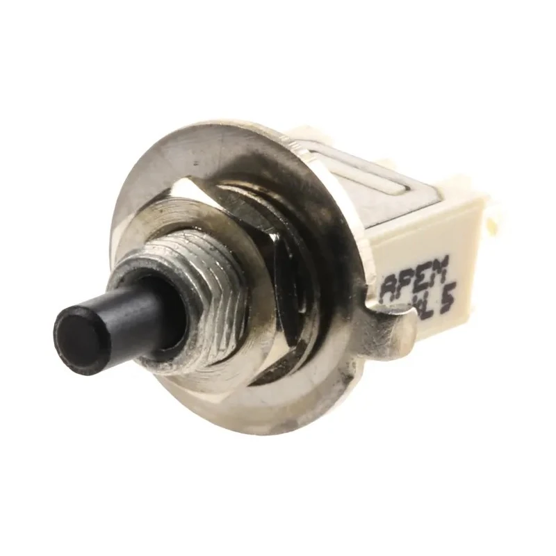 APEM ZP Series Miniature Momentary Push Button Switch, Panel Mount, 4.9 mm Cutout, SPST, ZP32S0101