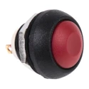 APEM IS Series Push Button Switch Momentary Panel Mount 13.6 mm Cutout SPST IP67 ISR3SAD600
