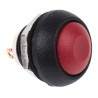 APEM IS Series Push Button Switch Momentary Panel Mount 13.6 mm Cutout SPST IP67 ISR3SAD600