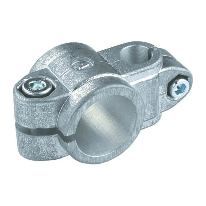 Rose+Krieger Connecting Component Cross Clamp M10 Thread, Compatible with Strut Profiles 30 mm and 50 mm, Tube 105030010200