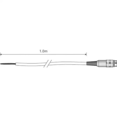 Comark NO2 Flexible Wire Thermistor Flexible Wire Air Probe Temperature Probe 70°C Max AX24L