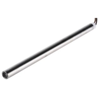 Acim Jouanin Cartridge Heater Stainless Steel Body 12.5 mm Diameter, 200 mm Length, 250 mm Lead Length, 800 W H12,5X200X800