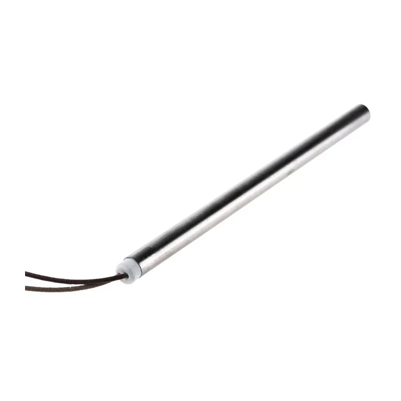 Acim Jouanin Cartridge Heater Stainless Steel Body 12.5 mm Diameter, 200 mm Length, 250 mm Lead Length, 800 W H12,5X200X800