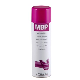 Electrolube Spray Paint 400 ml Black Matt Acrylic Base MBP400