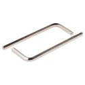 RS PRO L Metric Hex Key Set Short Arm Chrome Vanadium Steel Nickel Plated 4 mm 70 mm 609-540
