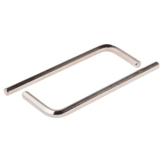RS PRO L Metric Hex Key Set Short Arm Chrome Vanadium Steel Nickel Plated 4 mm 70 mm 609-540