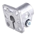 Rose+Krieger Base Clamp Connecting Component Strut Profile 12 mm Thread Size M10 Die Cast Aluminium 20mm Length 13120000020