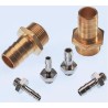 Burkert Hose Connector Nickel Plated Brass, Female BSP Connection, 60 bar Pressure 787255