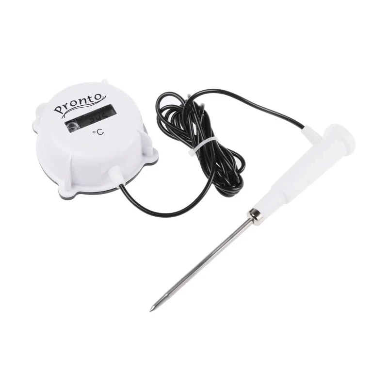 Hanna Instruments Wired Digital Thermometer, 1 Input, 150 °C Max, ±1°C Accuracy HI146-00