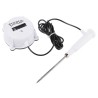 Hanna Instruments Wired Digital Thermometer, 1 Input, 150 °C Max, ±1°C Accuracy HI146-00