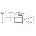 Igus Bearing Kit Compact Low-Friction Maintenance Free Bearing Kit 150 mm KIT-RS-L
