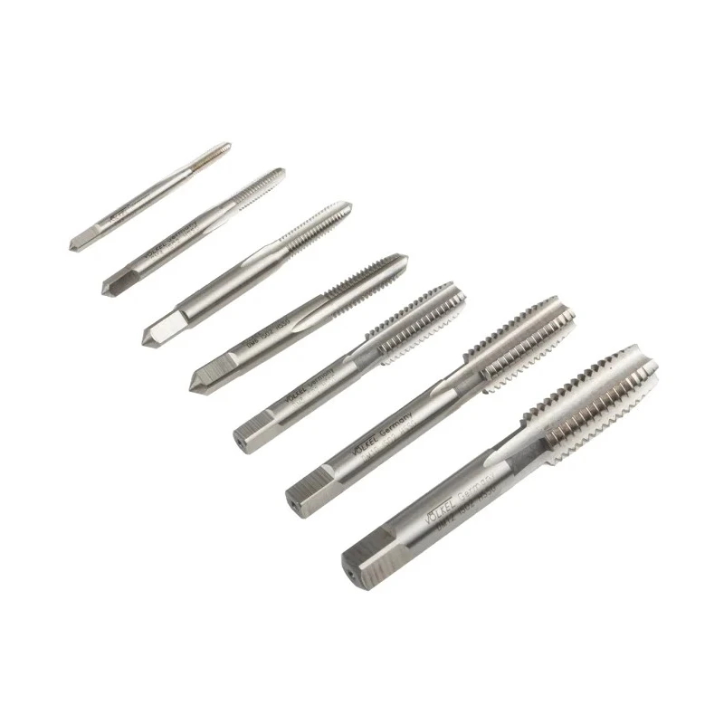 RS PRO High Speed Steel (HSS) Metric Standard 8 Piece Hand Tap Set M12 Thread 375-9323