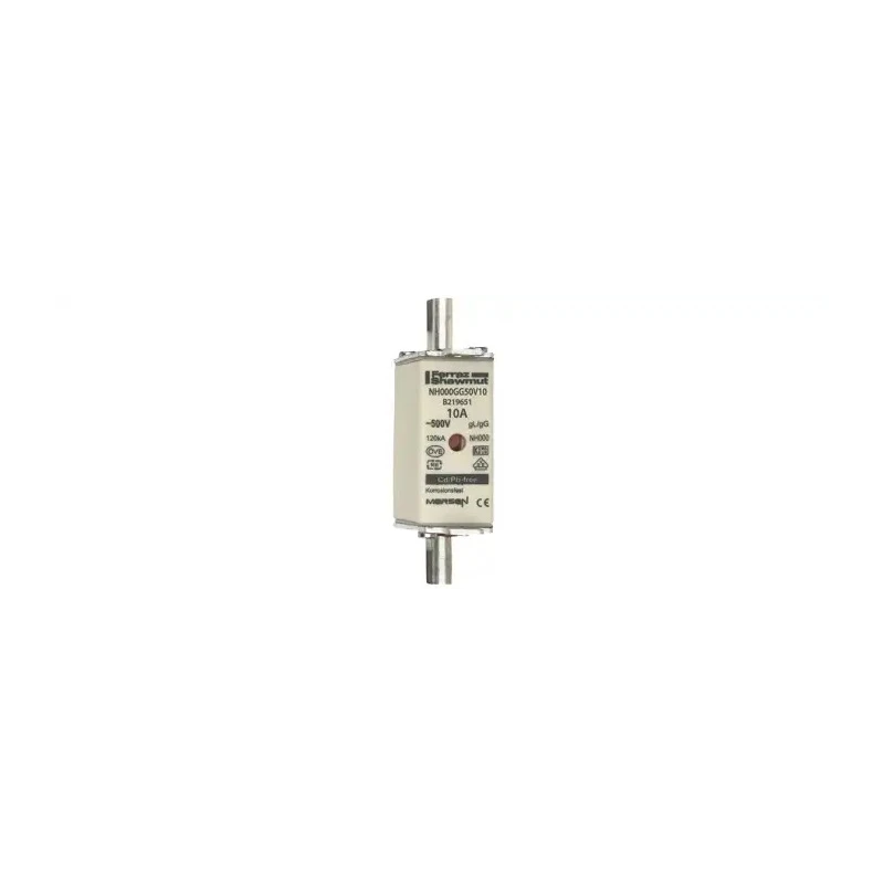 Mersen 10A NH Fuse NH000 500V AC Electrical Fuse NH000 