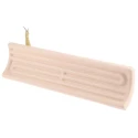 RS PRO Ceramic Heating Element Curved, 245 mm Length, 60 mm Width, 31 mm Depth, 1 kW Power, 230 V AC 376-2723