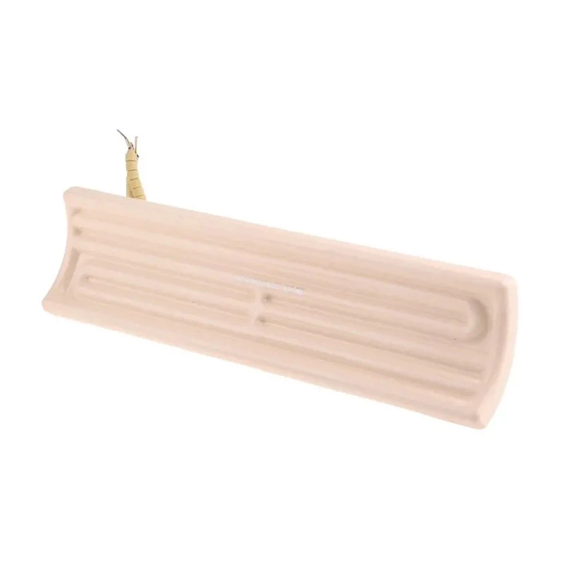 RS PRO Ceramic Heating Element Curved, 245 mm Length, 60 mm Width, 31 mm Depth, 1 kW Power, 230 V AC 376-2723