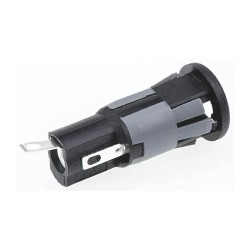 Bulgin 10A Panel Mount Fuse Holder, 1P-Pole for 5 x 20 mm Fuse, 250V AC FX0367/2