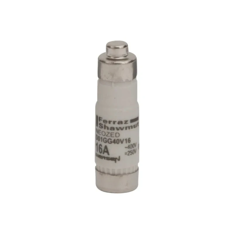 Mersen 16A 400V AC Ceramic Body D01 Neozed Fuse R223023 / D01GG40V16